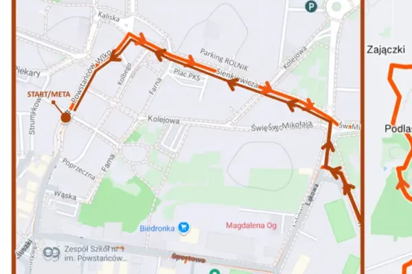 Utrudnienia w ruchu podczas wyścigu Baszta GRAVEL w Ostrzeszowie i okolicach