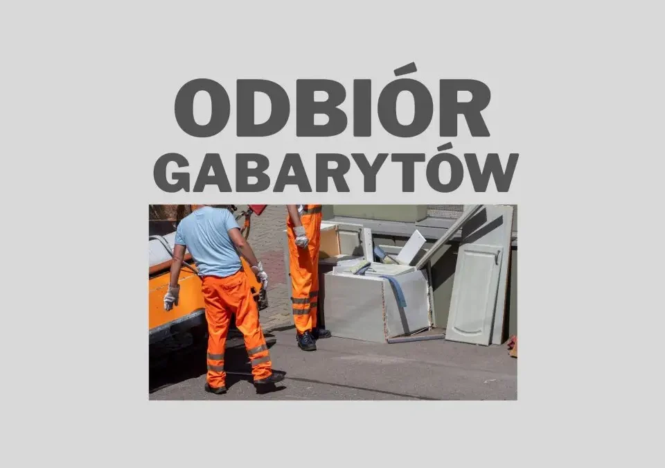 Bezpłatny odbiór odpadów wielkogabarytowych w Gminie Kraszewice