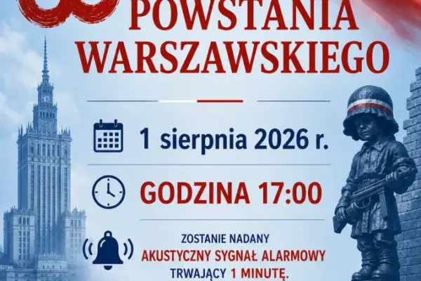 Gmina Grabów nad Prosną uczci 82. rocznicę Powstania Warszawskiego