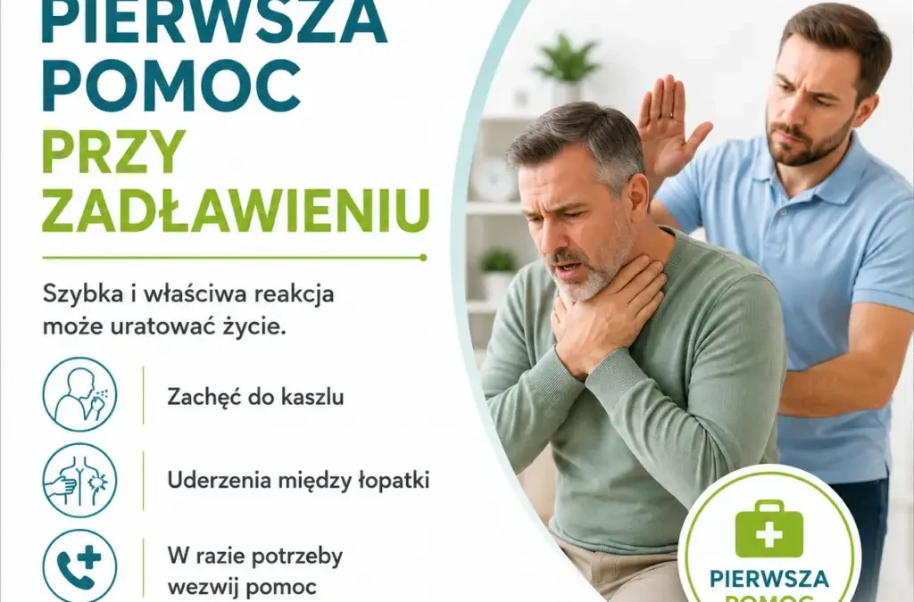 Pierwsza pomoc przy zadławieniu – jak uratować życie?