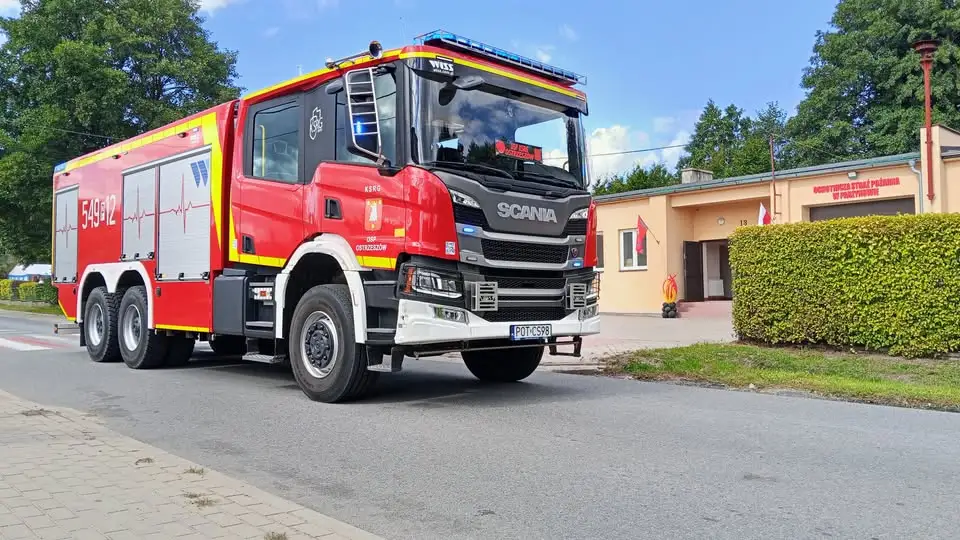 OSP Ostrzeszów uświetniło obchody 100-lecia OSP Parzynów