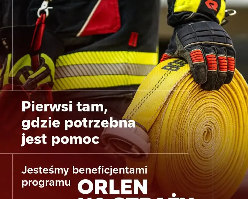 OSP KSRG Mielcuchy z grantem z programu „ORLEN na straży”
