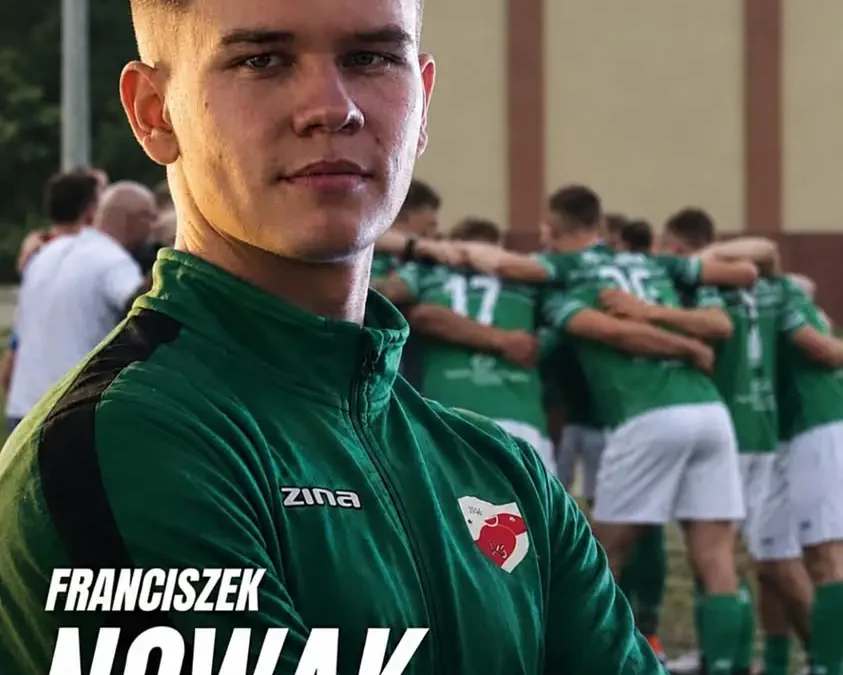 Franciszek Nowak nowym bramkarzem LZS Czajków