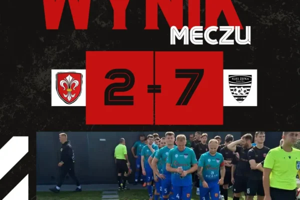 Zefka Mikstat rozbiła Lilię 7:2. Debiuty młodych zawodników