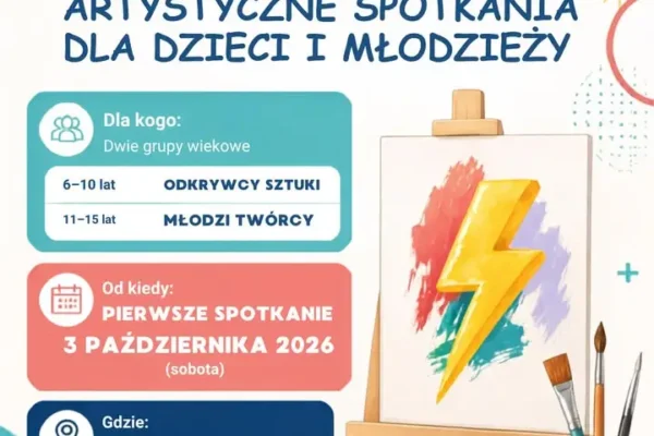 Twórcze Doładowanie w bibliotece w Grabowie nad Prosną – ruszają zapisy na zajęcia artystyczne
