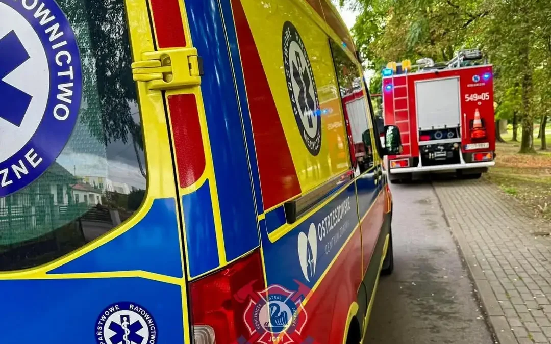 Grabów nad Prosną: strażacy z OSP otwierali mieszkanie