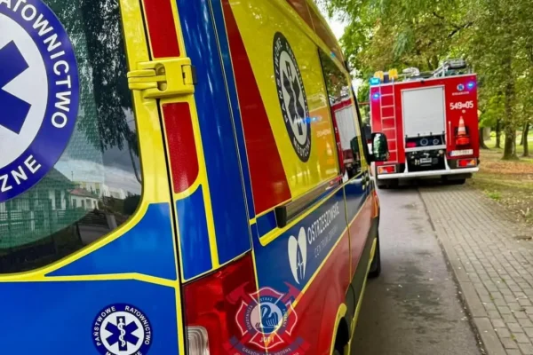 Grabów nad Prosną: strażacy z OSP otwierali mieszkanie