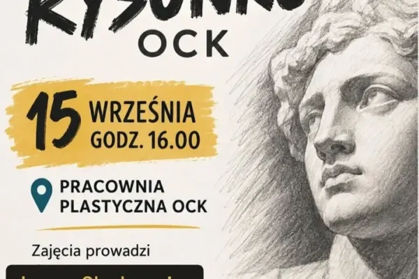 Spotkanie organizacyjne Pracowni Rysunku OCK – już 15 września