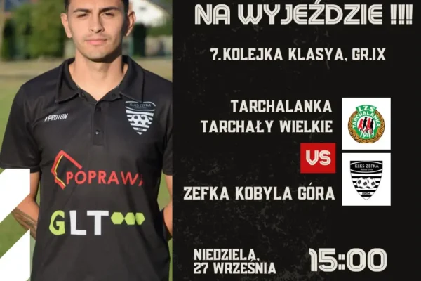 Zapowiedź meczu: LZS Kobyla Góra zagra na wyjeździe z Tarchalanką Tarchały Wielkie