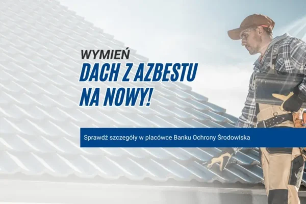 Nowe warunki kredytu na wymianę dachów z azbestem – sprawdź, czy możesz skorzystać