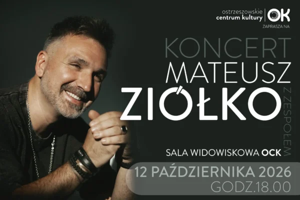 Mateusz Ziółko wystąpi w Ostrzeszowie – koncert już 12 października