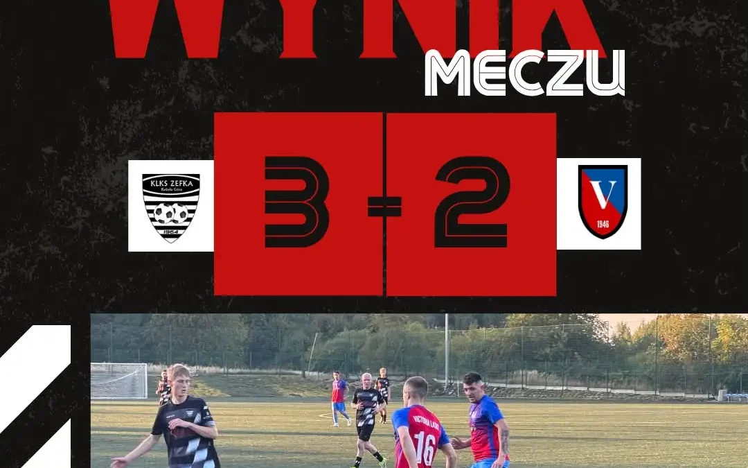 Zefka przełamuje złą passę! Wygrana 3:2 z Victorią Laski