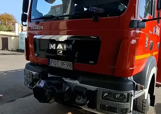 OSP KSRG Kraszewice doposażyła swój wóz bojowy MAN