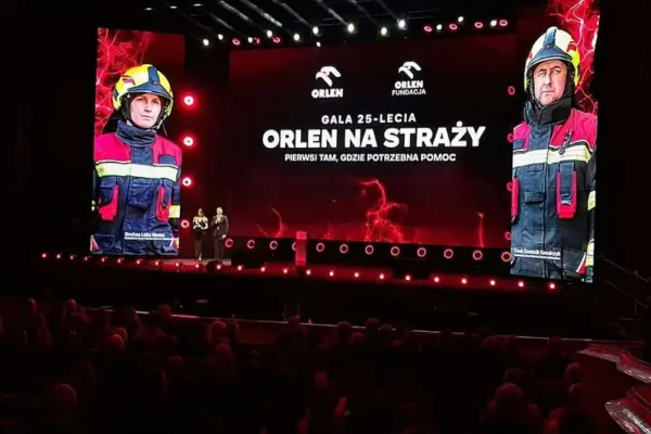 OSP Mielcuchy na gali „ORLEN Na Straży” w Warszawie