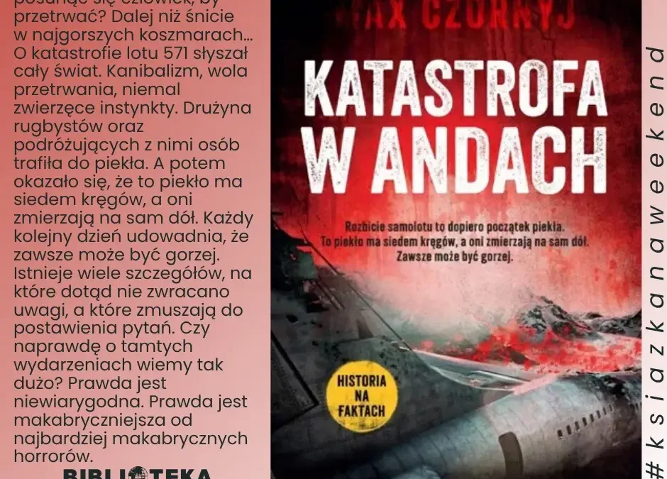 Biblioteka w Grabowie nad Prosną poleca książkę o katastrofie lotu 571