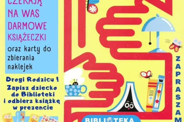 Biblioteka w Grabowie zaprasza przedszkolaki do akcji „Mała książka – wielki człowiek”