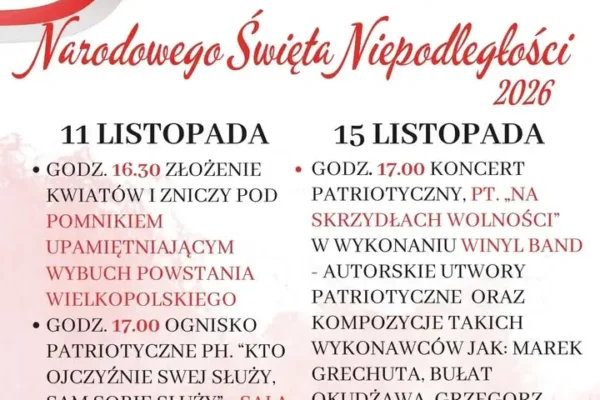 Gmina Doruchów zaprasza na obchody Narodowego Święta Niepodległości