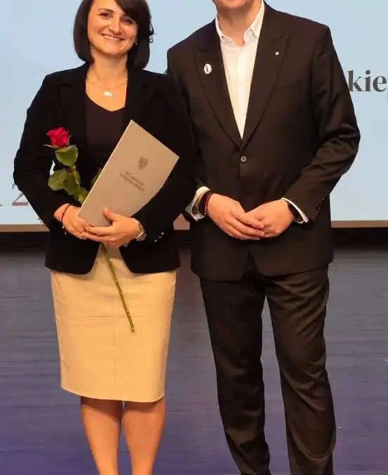 Sabina Cichosz z Czajkowa nagrodzona przez Wielkopolskiego Kuratora Oświaty