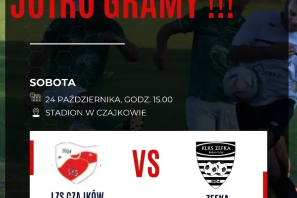 Derby powiatu ostrzeszowskiego: LZS Czajków zmierzy się z drużyną z Kobylej Góry