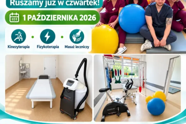 Fizjoterapia na NFZ w Ostrzeszowie — od 1 października rusza rejestracja pacjentów