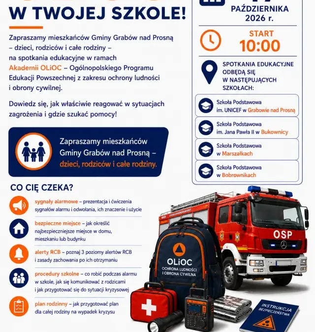 Akademia OLiOC w Grabowie nad Prosną – spotkania edukacyjne dla mieszkańców